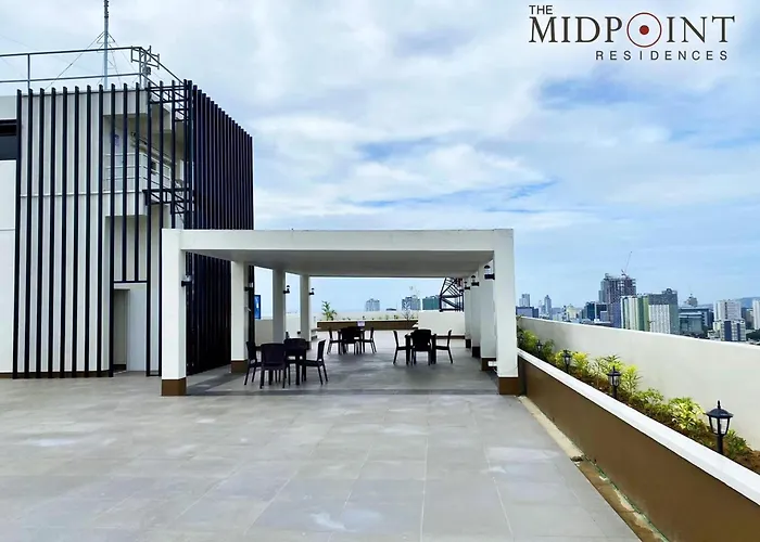 아파트호텔 The Midpoint Residences 2 Bedroom For Couple Or Family Near Ayala Center Cebu And Sm Cebu 만다웨 시