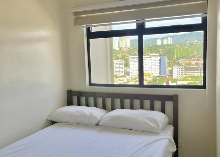 아파트호텔 The Midpoint Residences 2 Bedroom For Couple Or Family Near Ayala Center Cebu And Sm Cebu